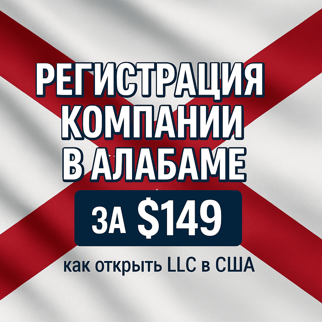 регистрация компании в алабаме